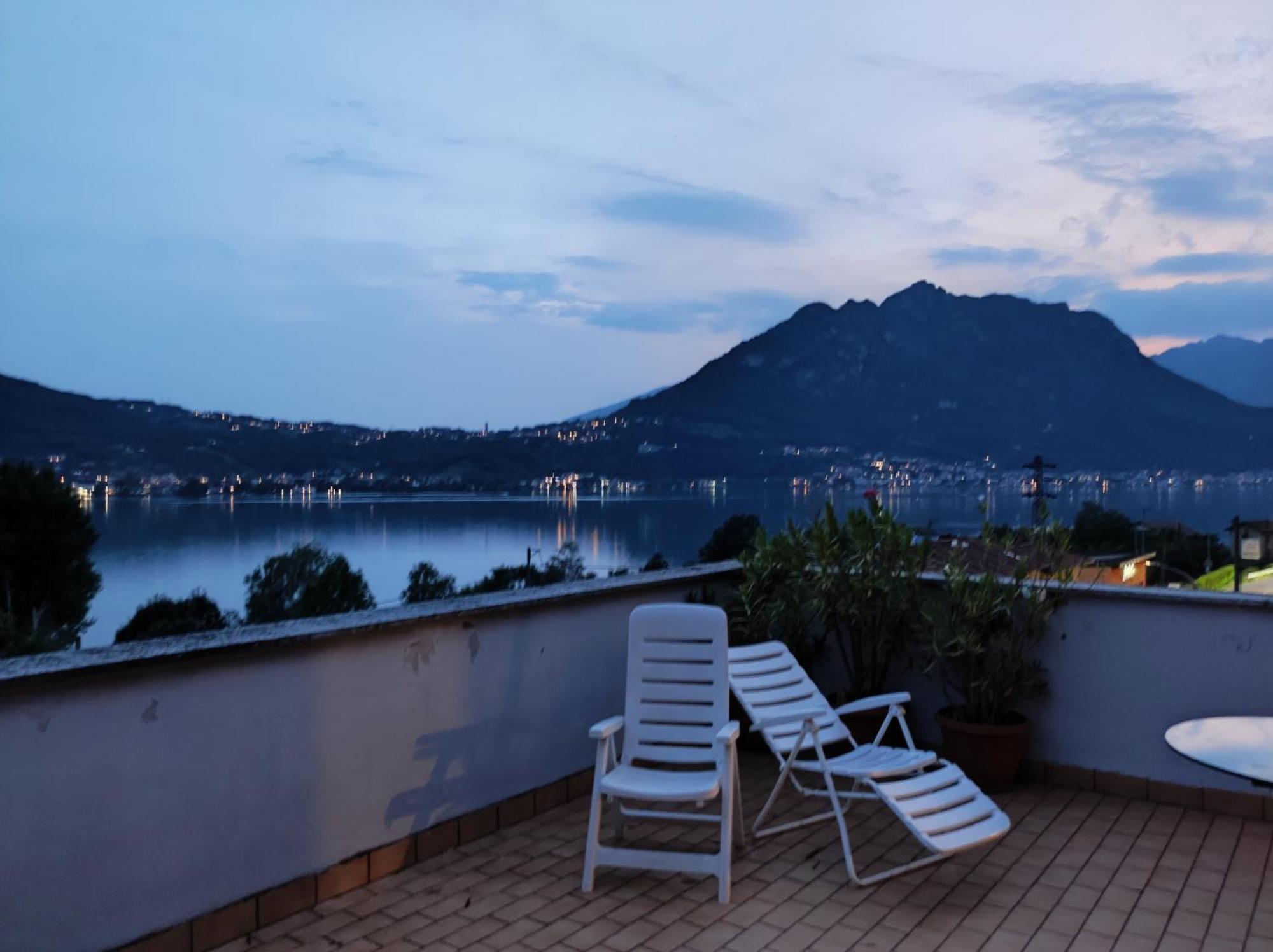 Terrazzo Sul Lago Lecco Bagian luar foto